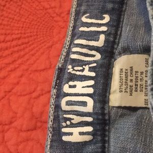 Hydraulic Jeans distressed ladies